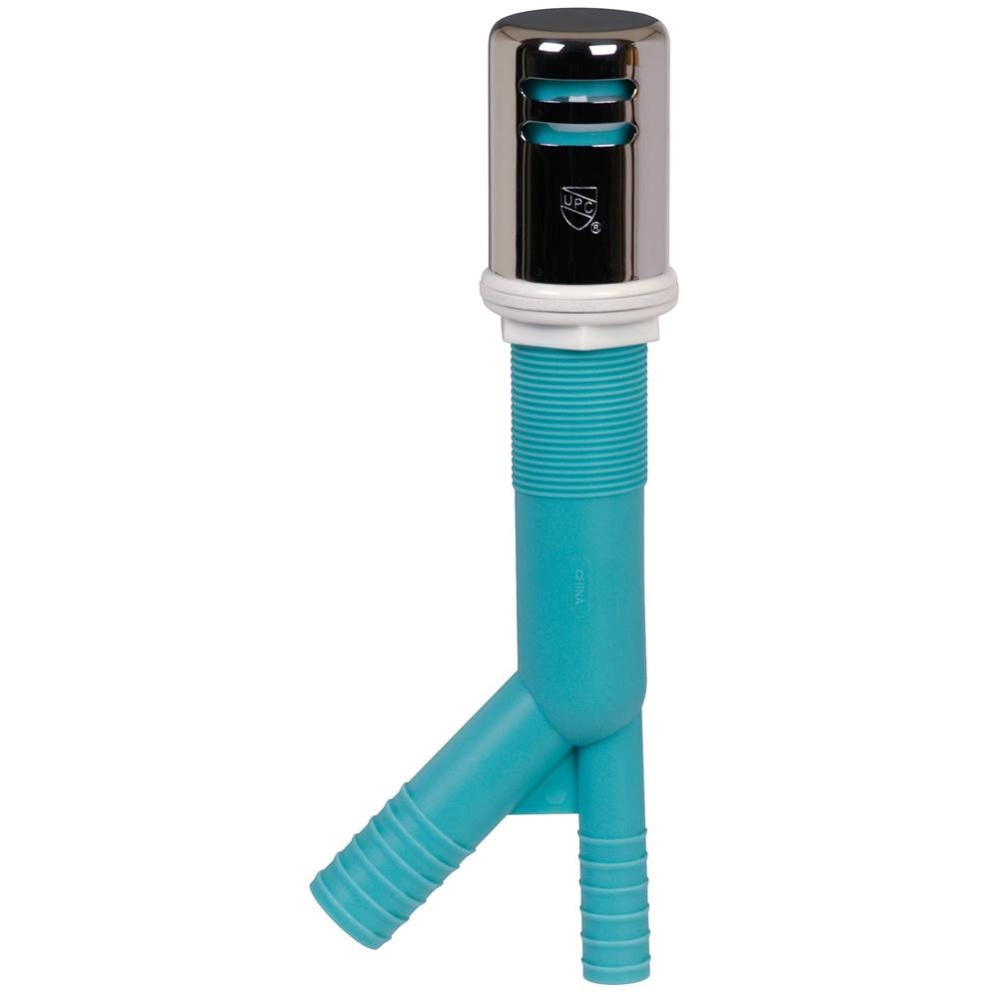 Dw Air Gap Hduty Chrome Pltd Brass