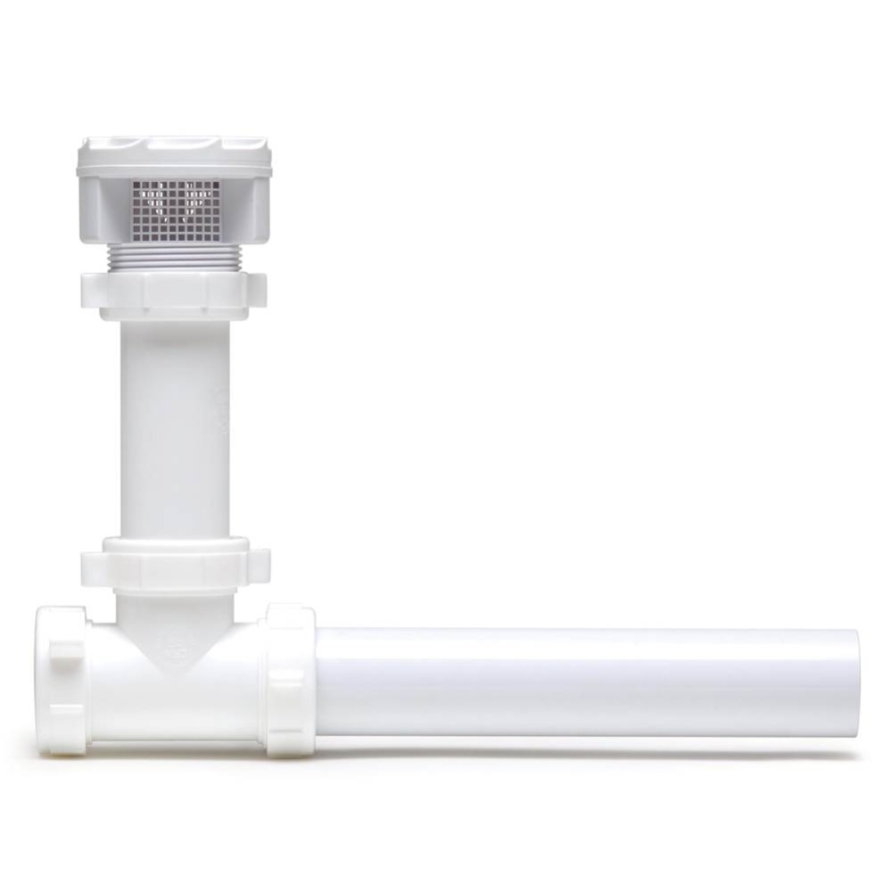 Turbovent Aav W/ 1-1/2 Wht Pp Tubular