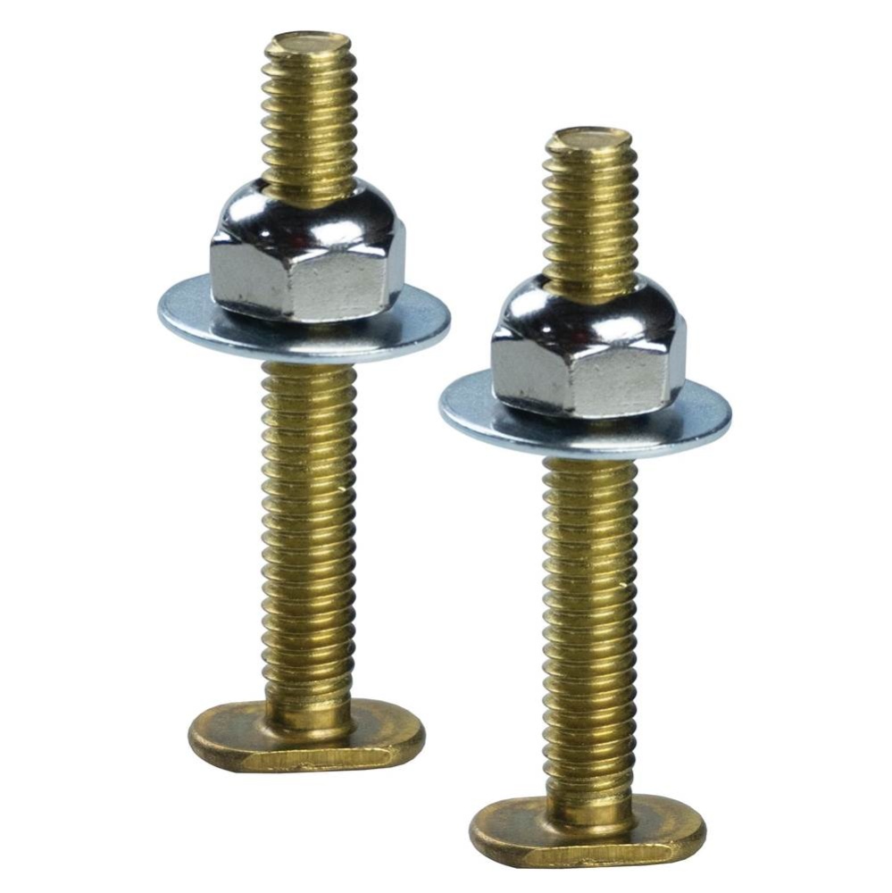 Bolt Brass 5/16x2-1/4 Closet Pr/bag