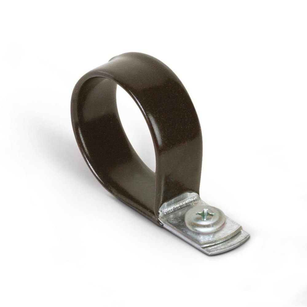 1-1/8 Stl Vyn Zc-pt Clamp W/ Screws