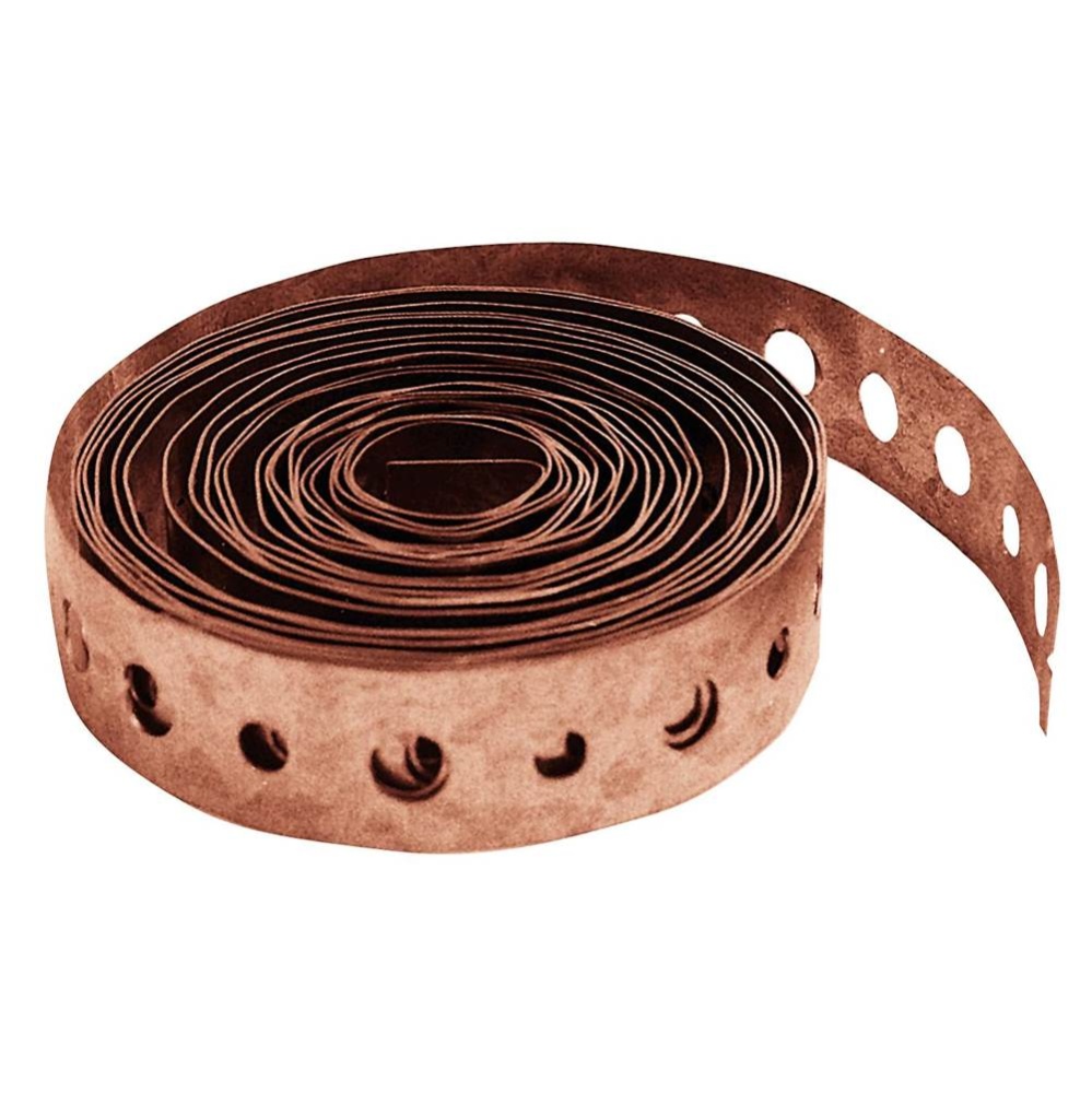 3/4x10ft Hanger Strap Cu-pltd 1/bg