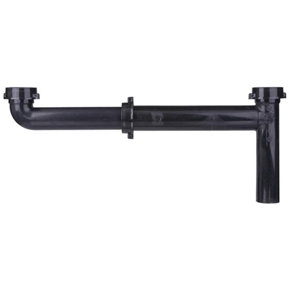 End Outlet Telescoping Black Slip Joint 1-1/2 x 16 1/bg