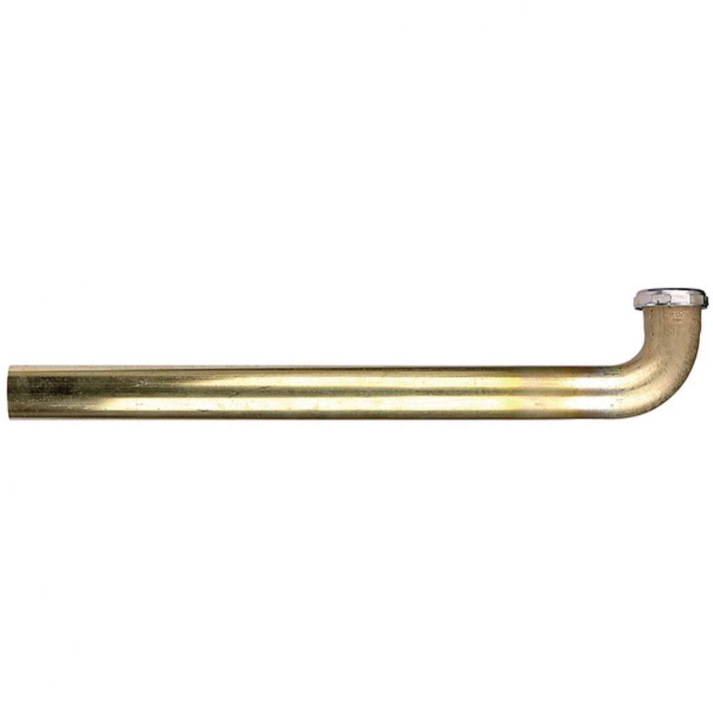Waste Arm Slip Joint 1-1/2 X 18 Rough Brass 22Ga