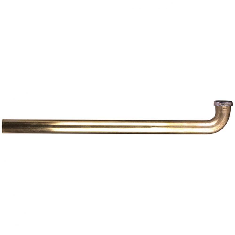Waste Arm Slip Joint 1-1/2 X 24 Rough Brass 20Ga