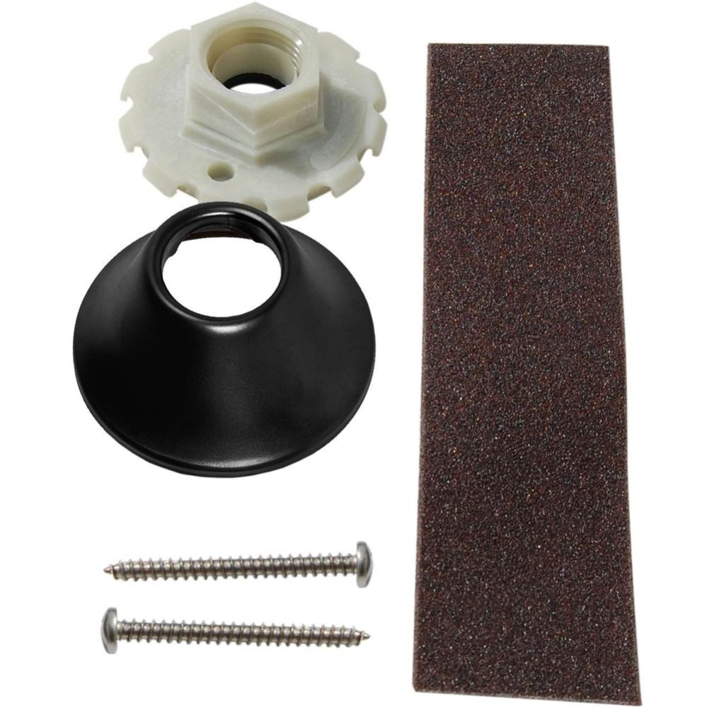 Swn Shower Arm Adaptr-black Matte