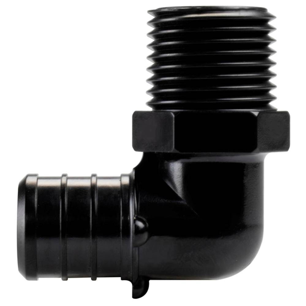 Elbow 1/2pex x 1/2mip 90 Polymer 25/bg