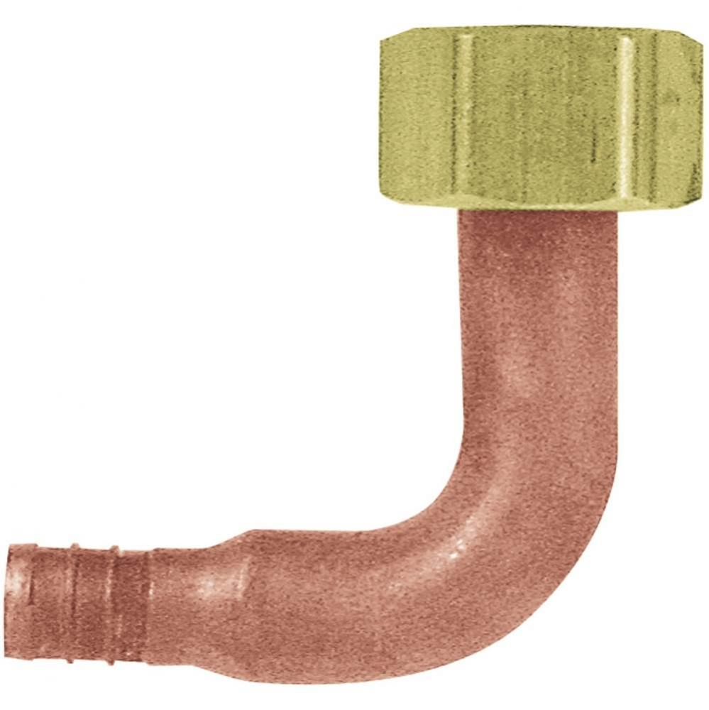 Ell 3/4 Pex x 3/4 Dip Br Nut