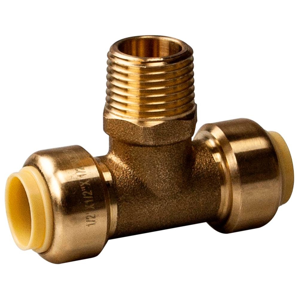 Tee 1/2 x 1/2 Pdq x 1/2 Mip No Lead