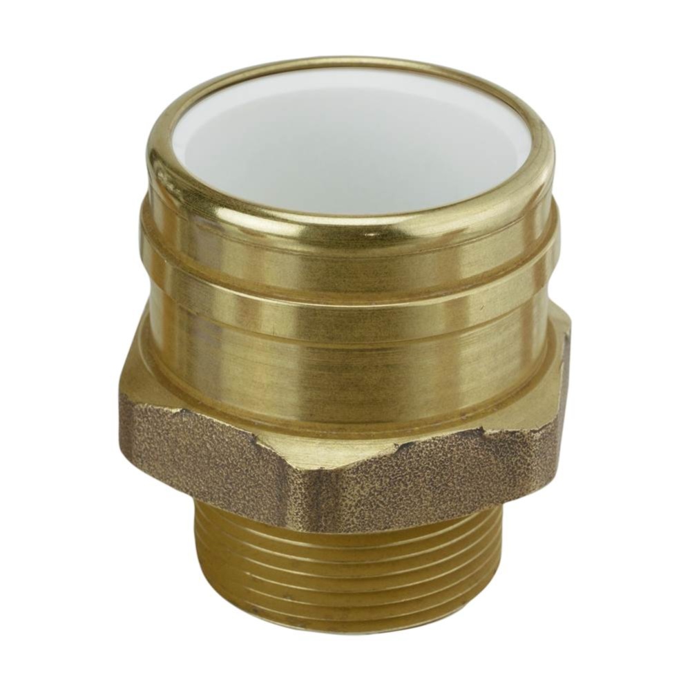 Adapter 2 Mip x 2 Pvc Socket No Lead