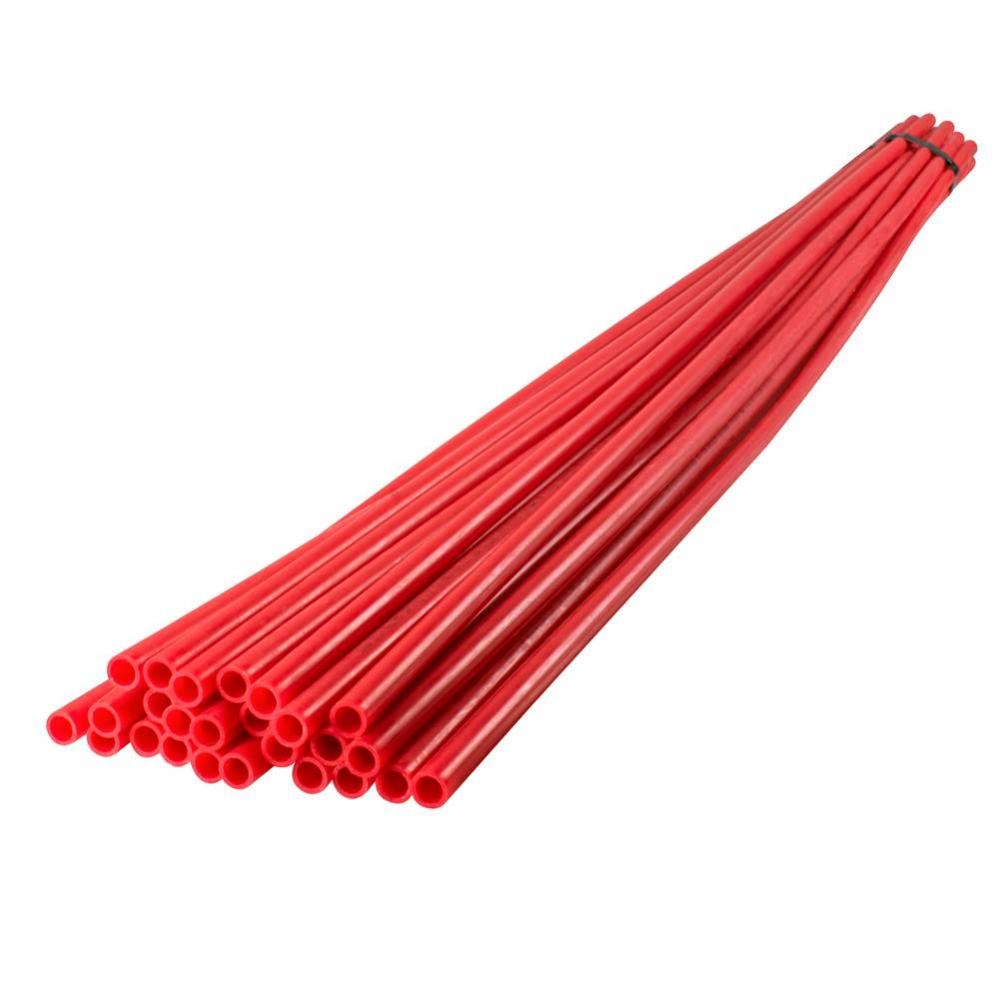 Pex Tube 1 Red 10 Foot Lengths 15/Bag (150 Ft Per Bag)