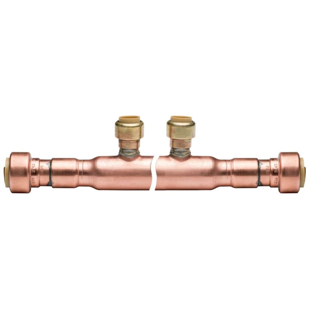 Mnfld 3/4 Pdq x 3/4 Pdq W/5-1/2 Pdq Br Nl