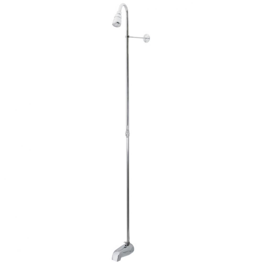 Add On Shower, Spout Type Chrome 1/Bx