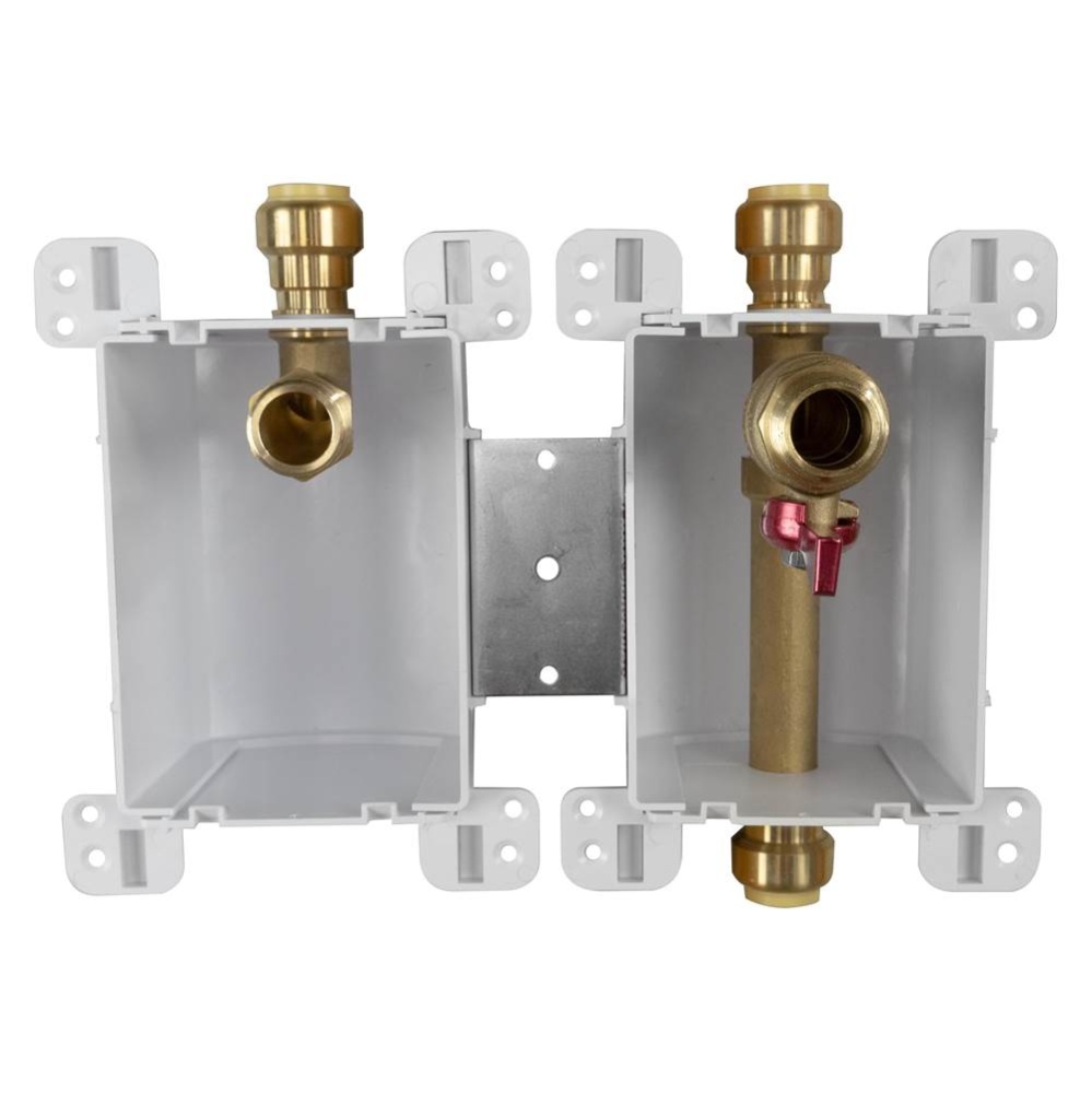 Servicebox (red) Heater 2box Flow Vlv&non 3/4 x 3/4 Pdq(cts)