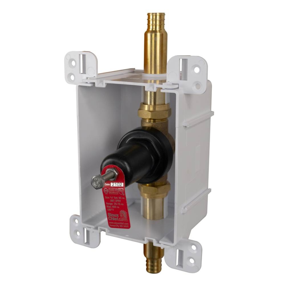 Servicebox (black) W/pvc Jump Prv 3/4 F1807 x 3/4 F1807