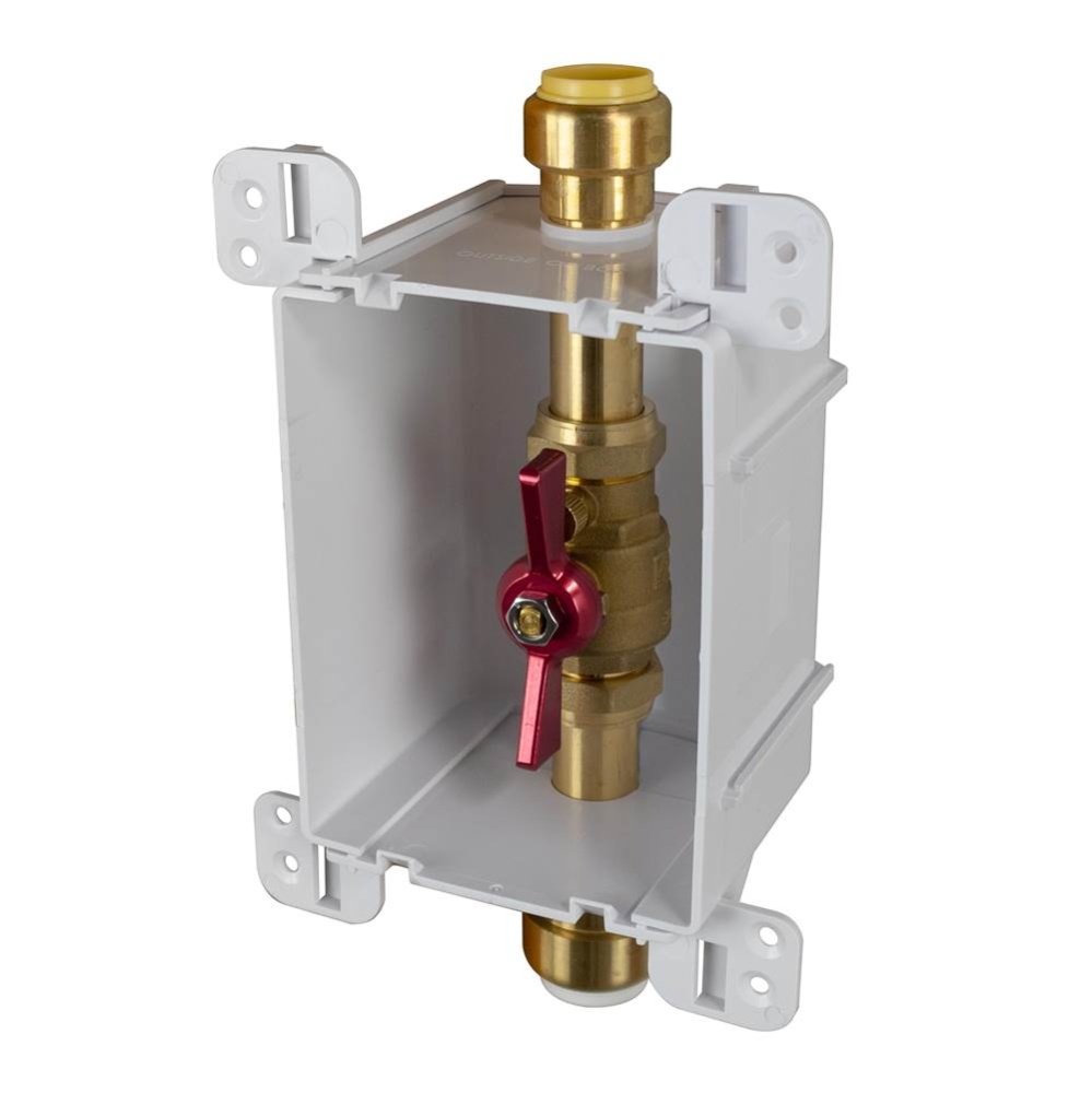 Servicebox (blue) 3/4 Valve W/drain 3/4 Pdq(ips) x 3/4 Pdq(cts)