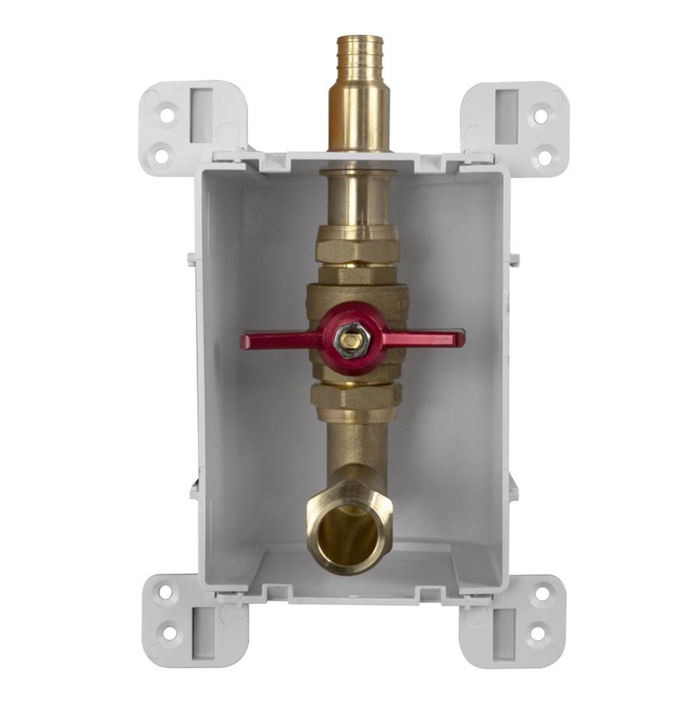 Servicebox (orange) Valve 1box 3/4mip x 3/4 F1807