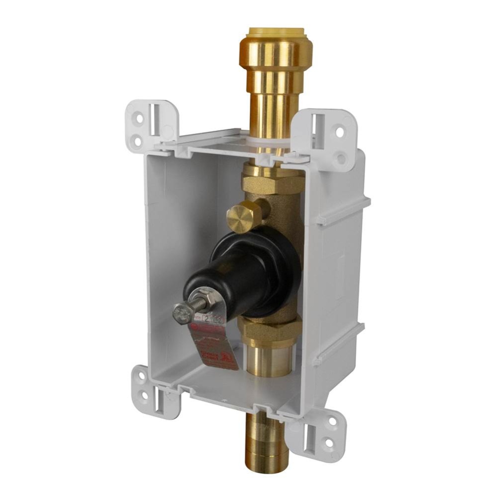 Servbox (blk) W/pvc Jump Prv W/drain 1 M.swt/prs/push x 1 Pdq(cts)