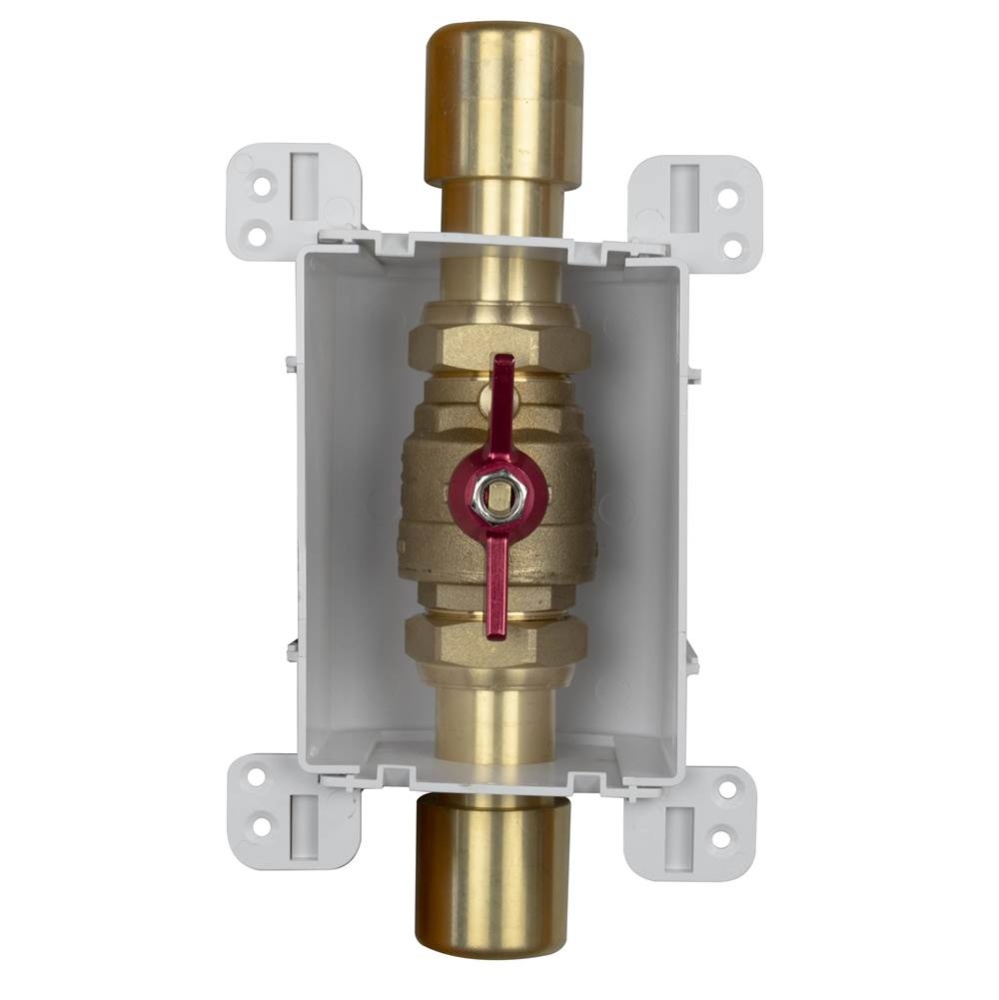 Servicebox (blue) 1-1/4 Valve W/drain 1-1/4 Cpvc x 1-1/4 Cpvc