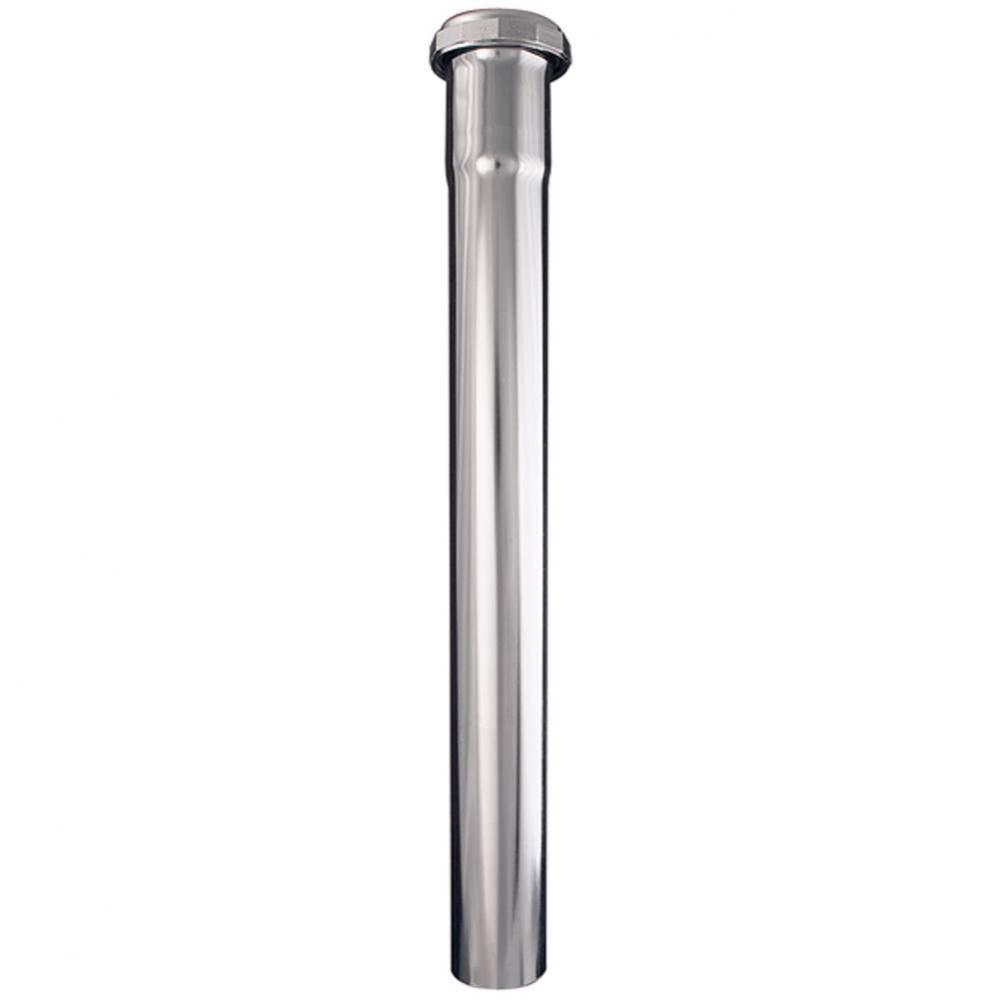 Extension Slip Joint 1-1/4 x 12 Chrome 22ga