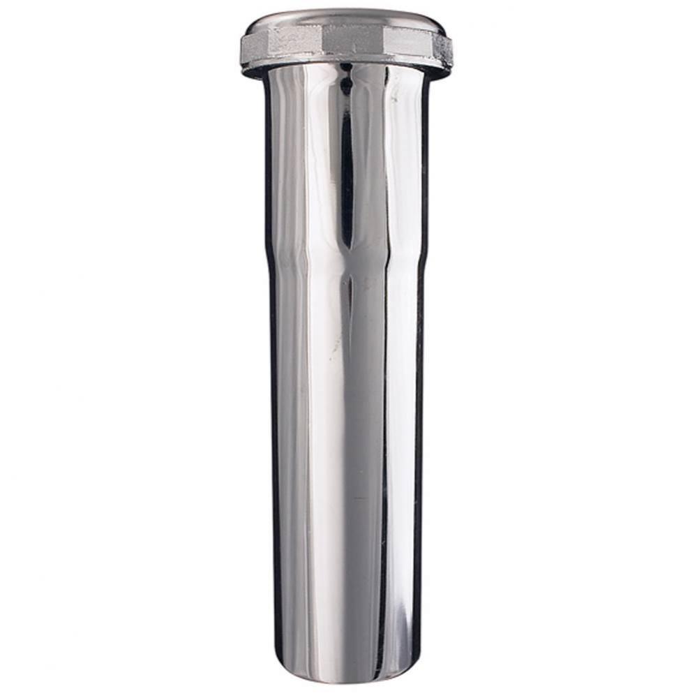 Extension Slip Joint 1-1/2 x 6 Chrome 22ga