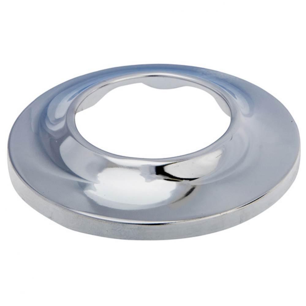 Shallow Flange 1-1/2 Od (Tubular) Chrome