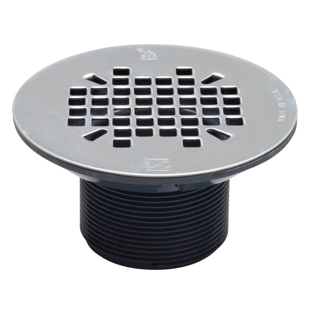 Shower Drain Head/strnr Ss Pr Sn Ni