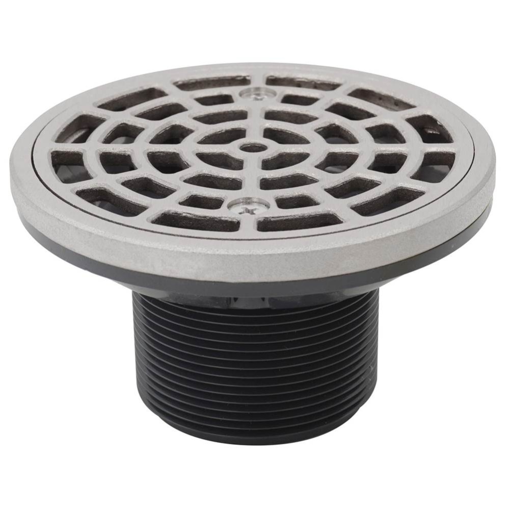 Shower Drain Head/r&s Ss304 Rnd