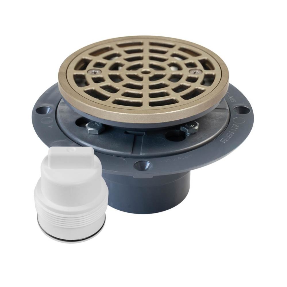 Drain And Plug Shwr Pan Pvc Nb R And S Rd