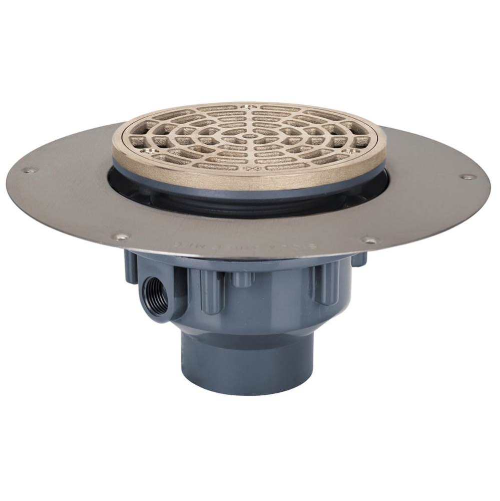 Drain Halo 2 Pvc Nb R&s Rnd