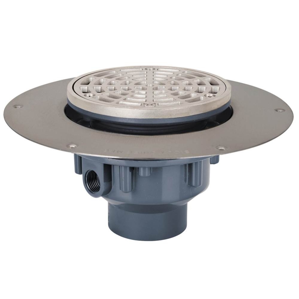 Drain Halo 2 Pvc Ss R&s Rnd