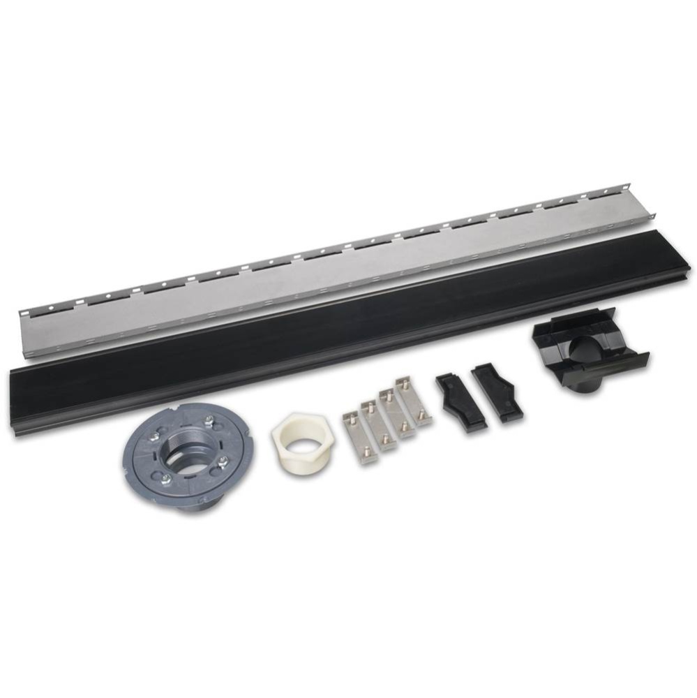 Job-adjustable Pvc Tile-in Strainer 36 Ss & Plug