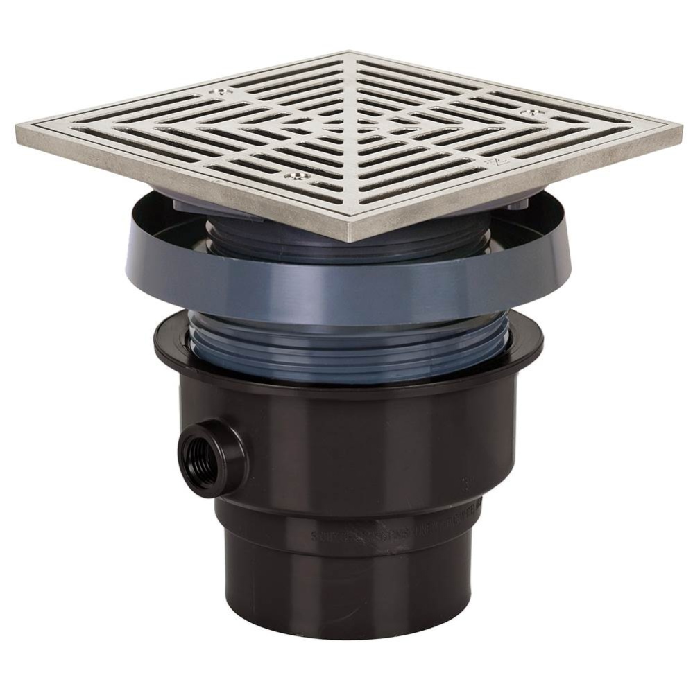 Drain Finish Line 3 Abs 6ss R&s Sqr