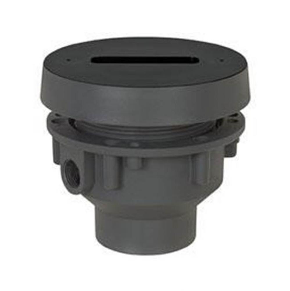 Finish Head Abs 3 Drain 5nb R&s Rnd