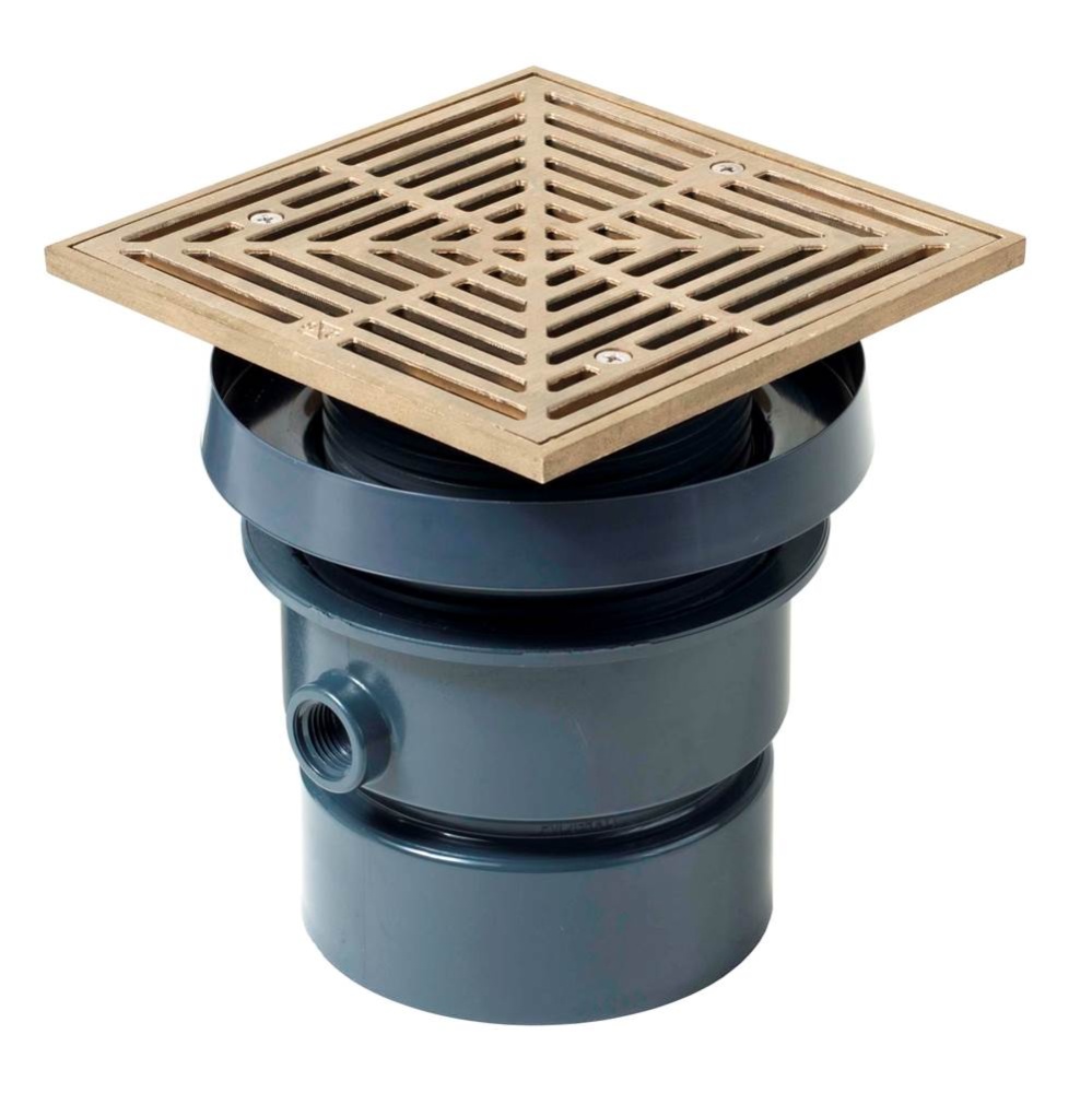 Drain Finish Line 4 Pvc 6nb R&s Sq