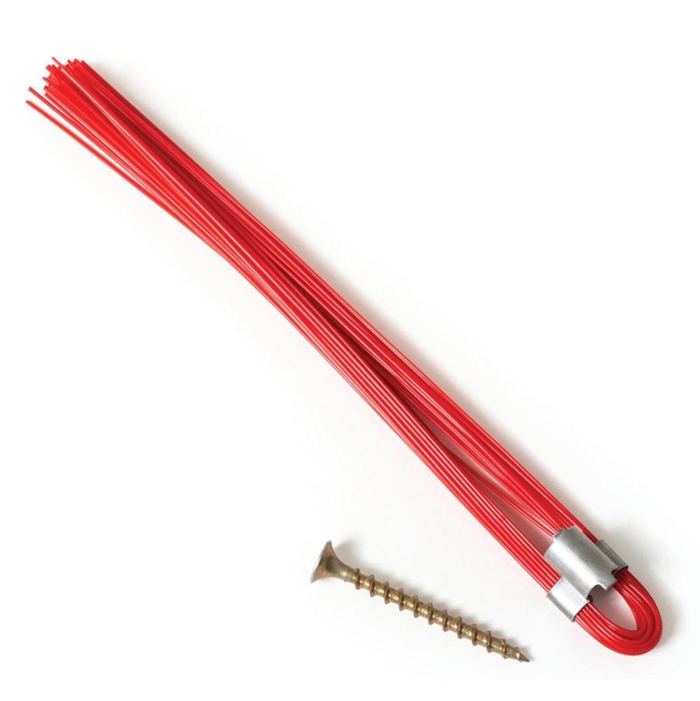 Locating Bristles Red 6in