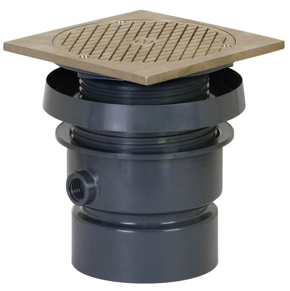 Cleanout Finish Line 4 Pvc 6nb Sq