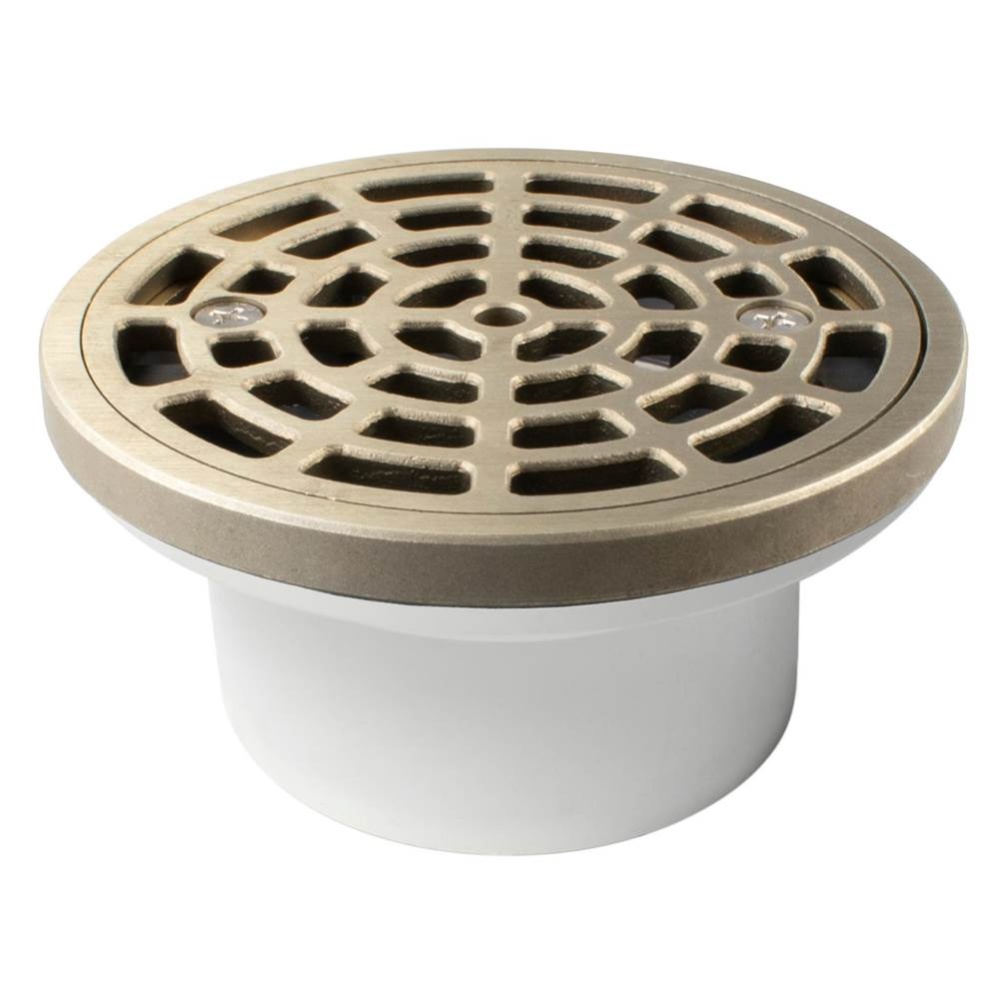 Drain Pvc 3 Flr W/ni R&s Br Ins