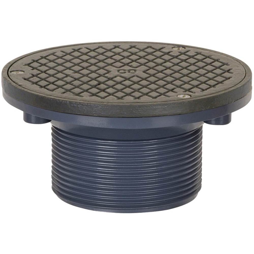 Adj Floor Cleanout 3 Mip Abs 6ci R&c Rnd L/a