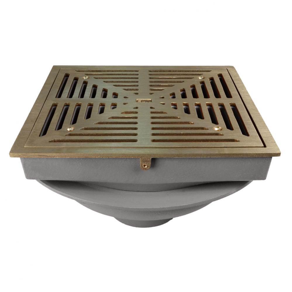 Drain Fat Max Square 2 Nh Hp Ci R&g - Nb Veneer