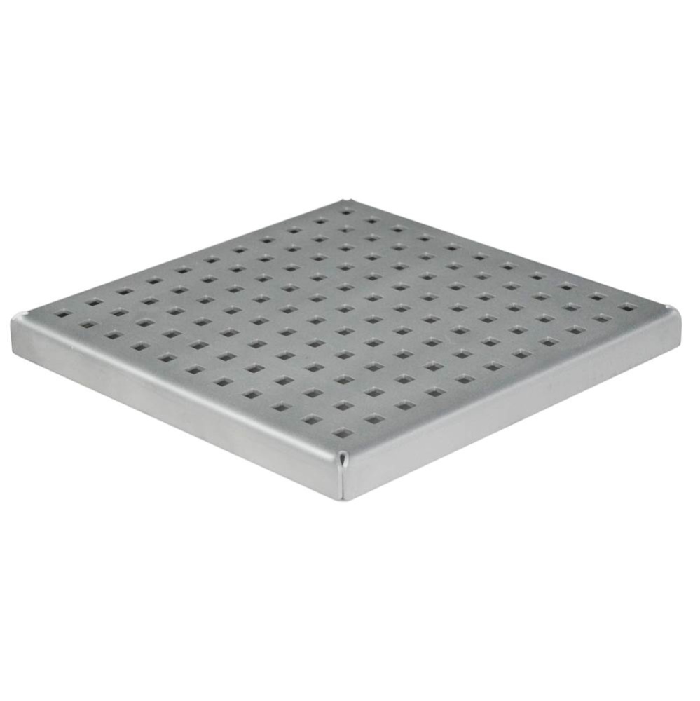 Grate For Ss Floor Sink Ss Perf Sq 12 Full
