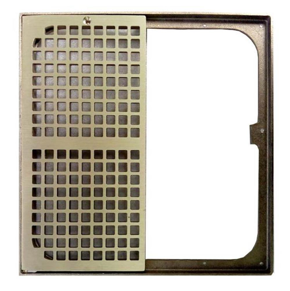 Grate/Frame Floor Sink Nb Sq 12 Open-Half