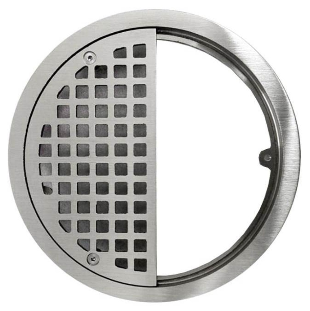 Grate/frame Floor Sink Ss Rd 8 Open-half