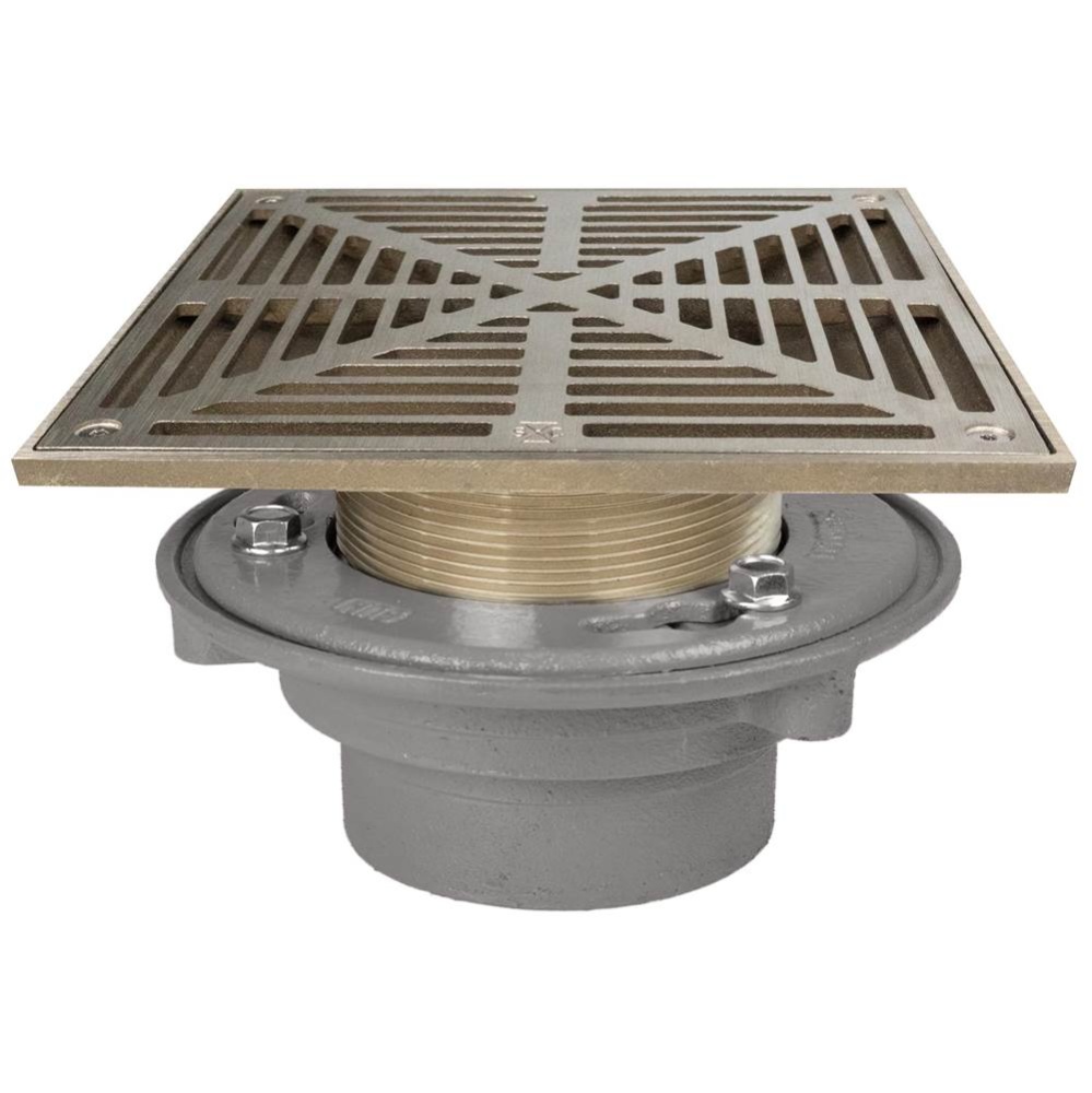 Adj Flashing Drain 2 Nh 10nb R&s Sq