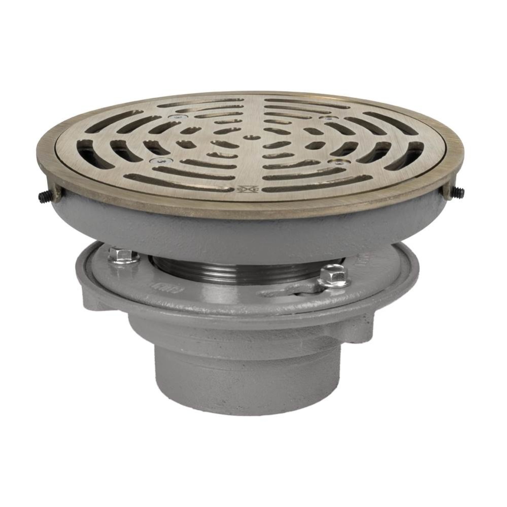 Adj Flashing Drain 2 Nh 9di R&s Rnd + Nb Veneer