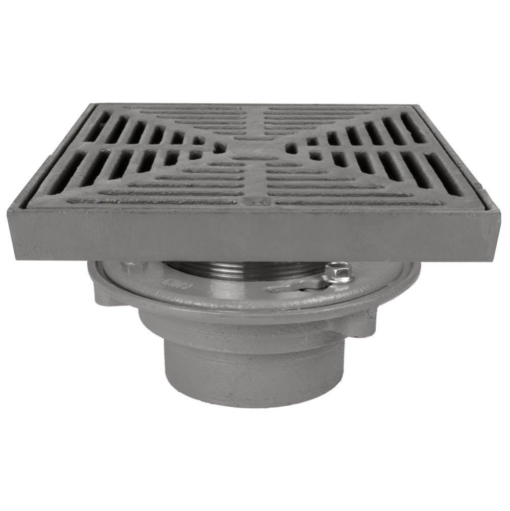 Adj Flashing Drain 3 Nh 9di R&s Sqr