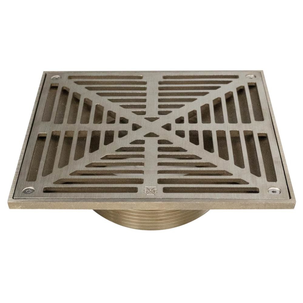 Adj Floor Drain Head 10nb R&s Sq