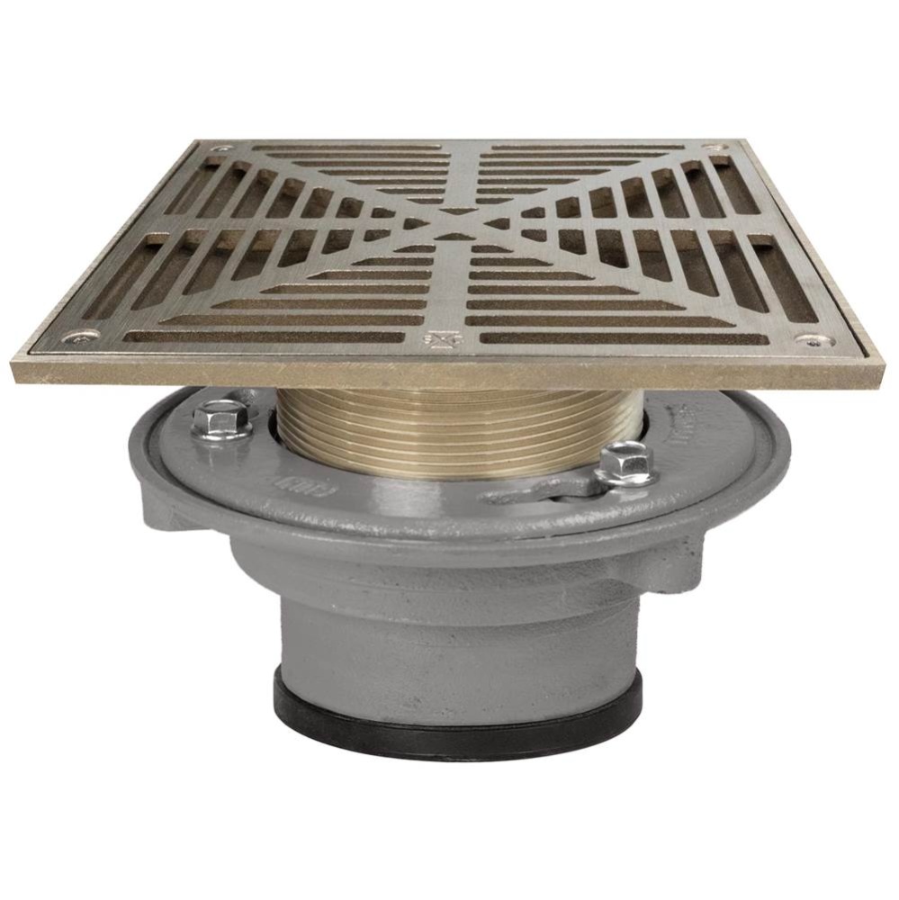 Adj Flashing Drain 2 Pj 10nb R&s Sq