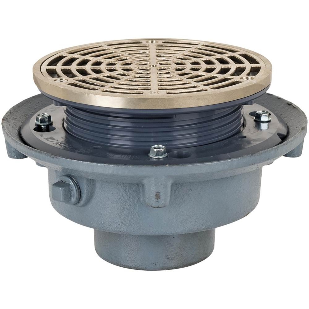 Adj Flashing Drain 3 Nh 6nb R&s Rnd