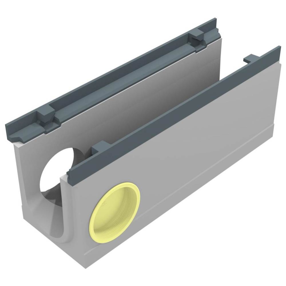 Maxi 100 1/2m Neutral Channel - Side Out - 8.27in