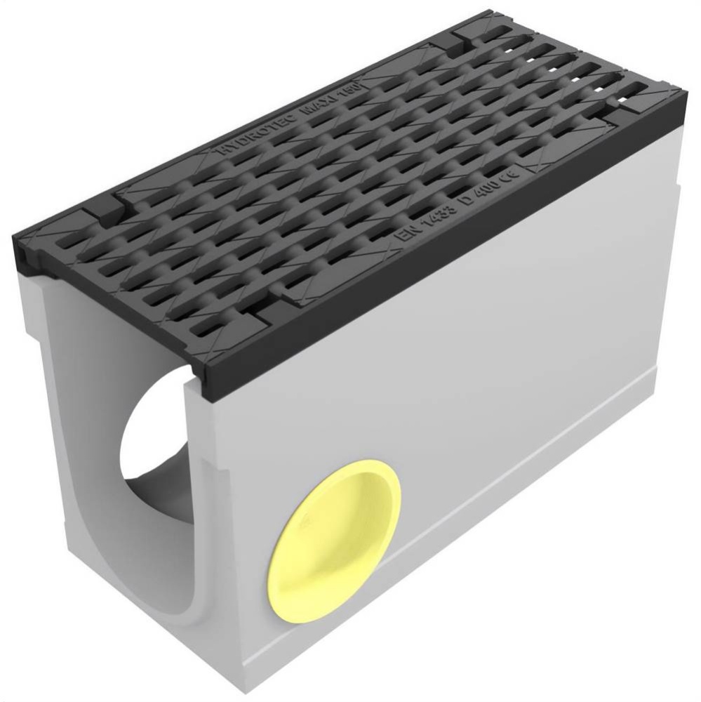 Maxi 150 1/2m Neut Side Out - Class D Ada Ductile Grate 12.20in